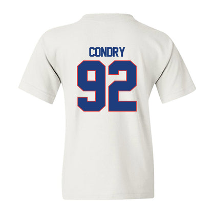 LA Tech - NCAA Football : Sterling Condry - Generic Shersey Youth T-Shirt-1