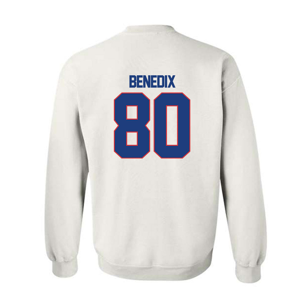 LA Tech - NCAA Football : Dane Benedix - Generic Shersey Crewneck Sweatshirt-1