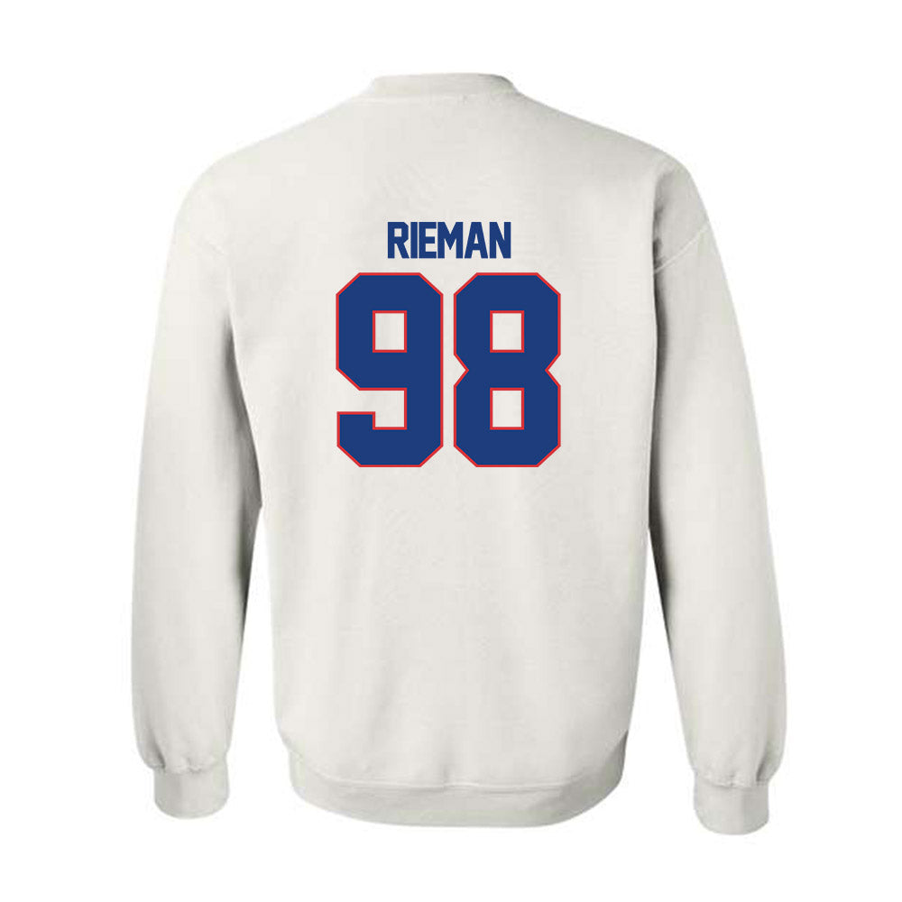 LA Tech - NCAA Football : Donovan Rieman - Generic Shersey Crewneck Sweatshirt-1