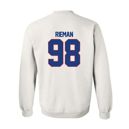LA Tech - NCAA Football : Donovan Rieman - Generic Shersey Crewneck Sweatshirt-1