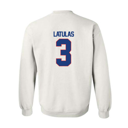 LA Tech - NCAA Football : Dedrick Latulas - Generic Shersey Crewneck Sweatshirt-1