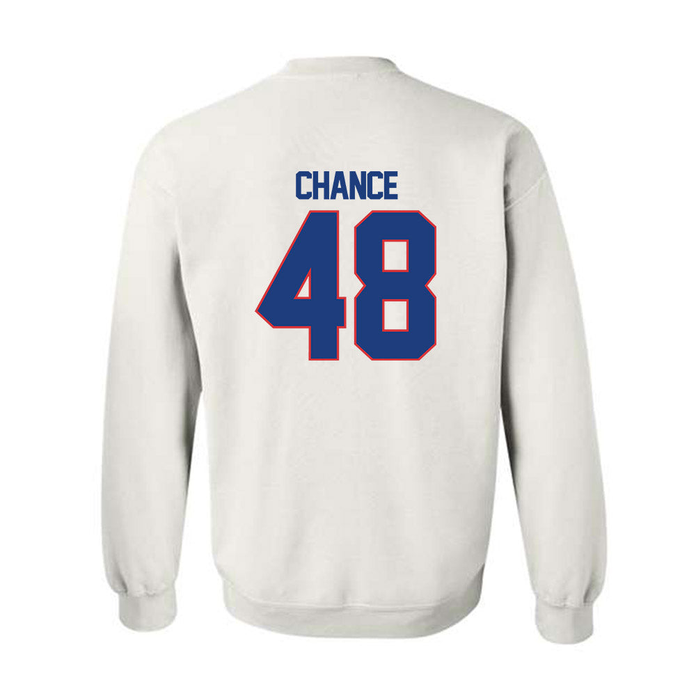 LA Tech - NCAA Football : John Hoyet Chance - Generic Shersey Crewneck Sweatshirt-1