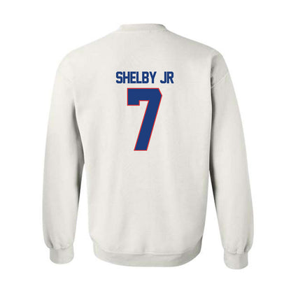LA Tech - NCAA Football : Jhamal Shelby Jr - Generic Shersey Crewneck Sweatshirt-1
