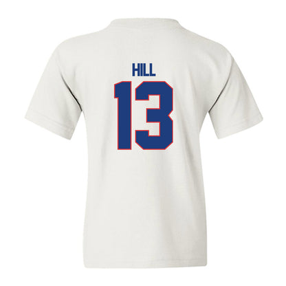 LA Tech - NCAA Football : Cameron Hill - Generic Shersey Youth T-Shirt-1