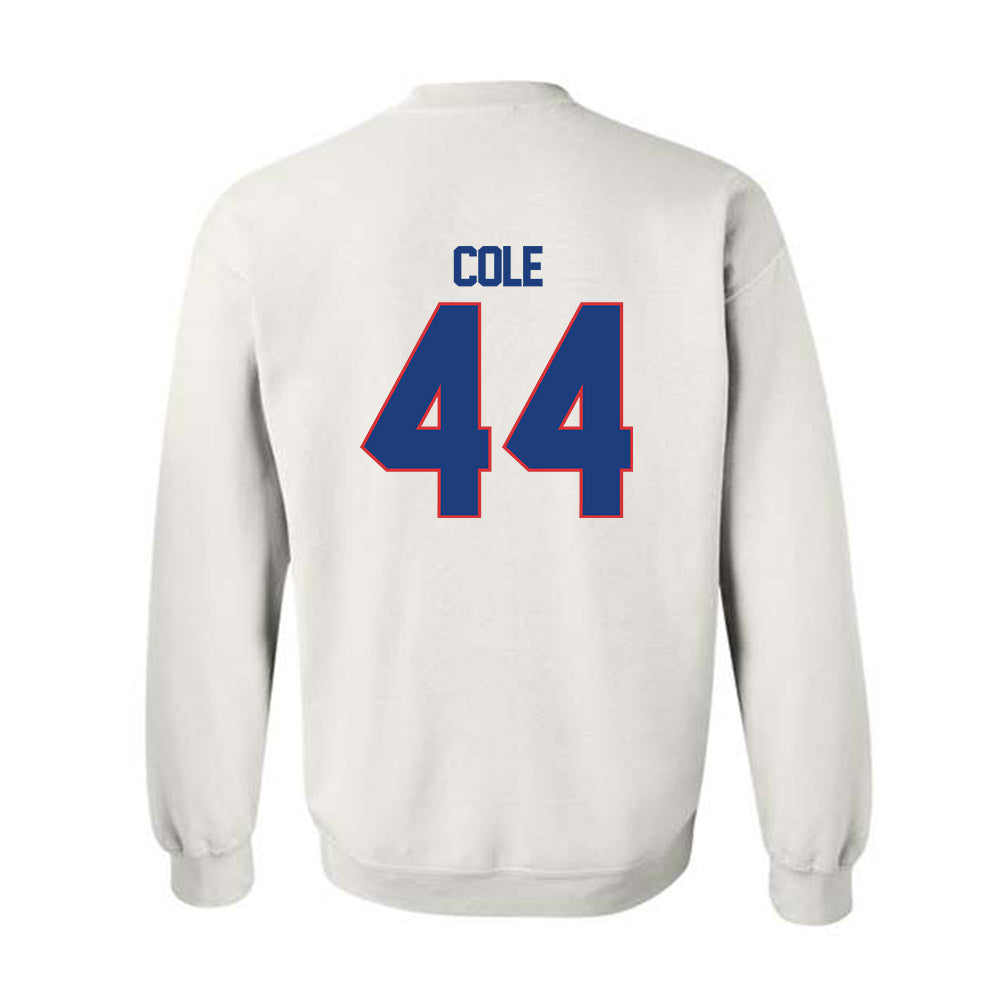 LA Tech - NCAA Football Legends : Adrien Cole - Generic Shersey Crewneck Sweatshirt-1