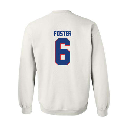 LA Tech - NCAA Football : Jakari Foster - Generic Shersey Crewneck Sweatshirt-1