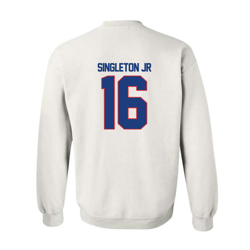 LA Tech - NCAA Football : Marques Singleton Jr - Generic Shersey Crewneck Sweatshirt-1