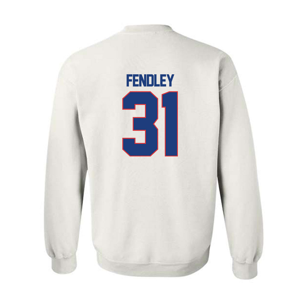 LA Tech - NCAA Football : Will Fendley - Generic Shersey Crewneck Sweatshirt-1