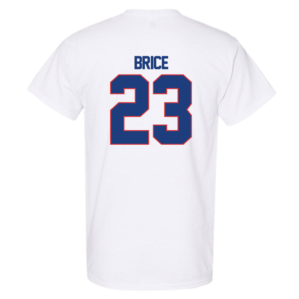 LA Tech - NCAA Football Legends : Kentrell Brice - Generic Shersey T-Shirt-1
