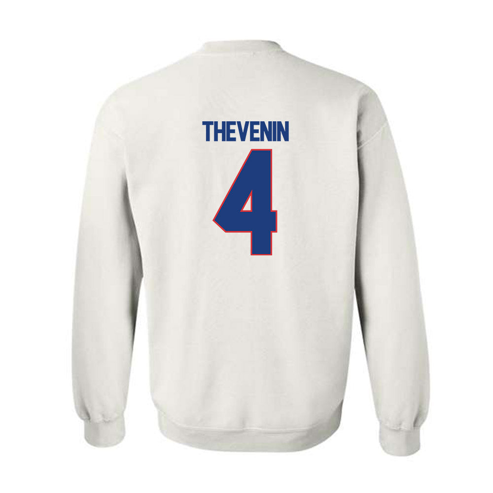 LA Tech - NCAA Football : Clay Thevenin - Generic Shersey Crewneck Sweatshirt-1