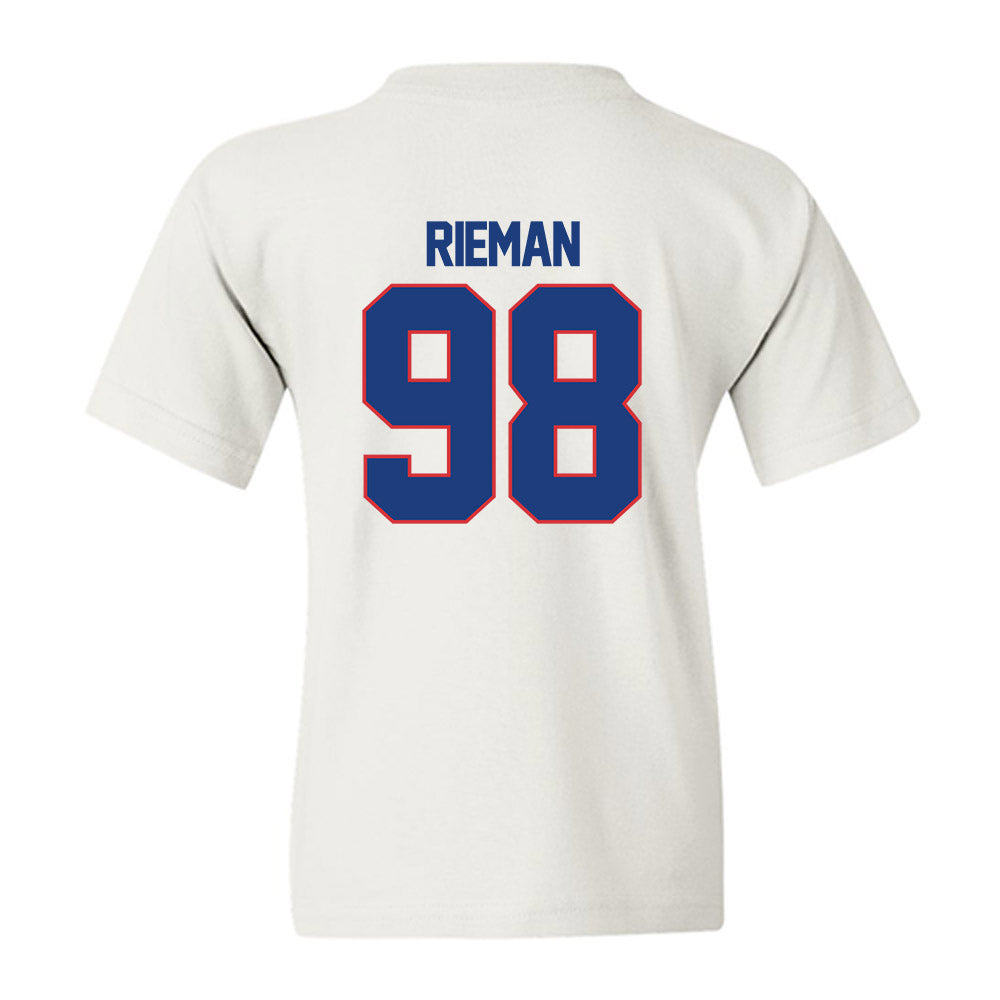 LA Tech - NCAA Football : Donovan Rieman - Generic Shersey Youth T-Shirt-1