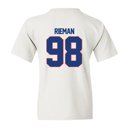 LA Tech - NCAA Football : Donovan Rieman - Generic Shersey Youth T-Shirt-1