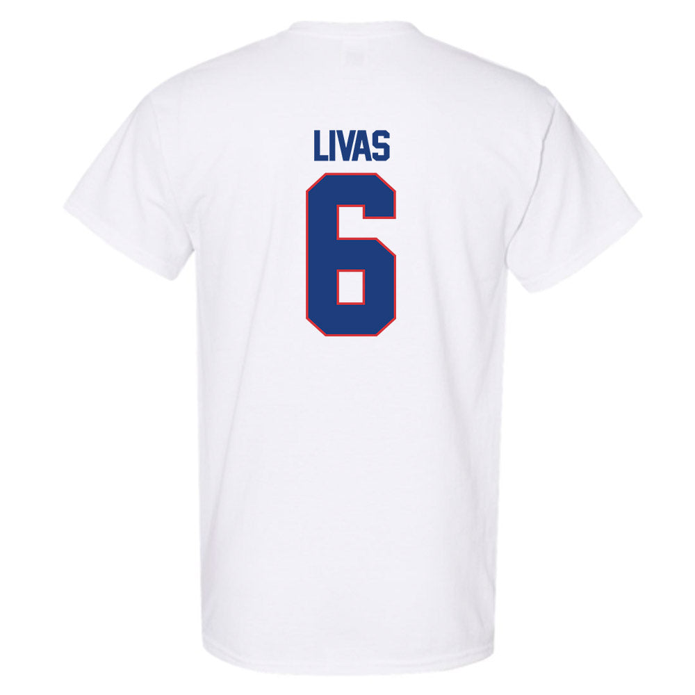 LA Tech - NCAA Football Legends : Phillip Livas - Generic Shersey T-Shirt-1