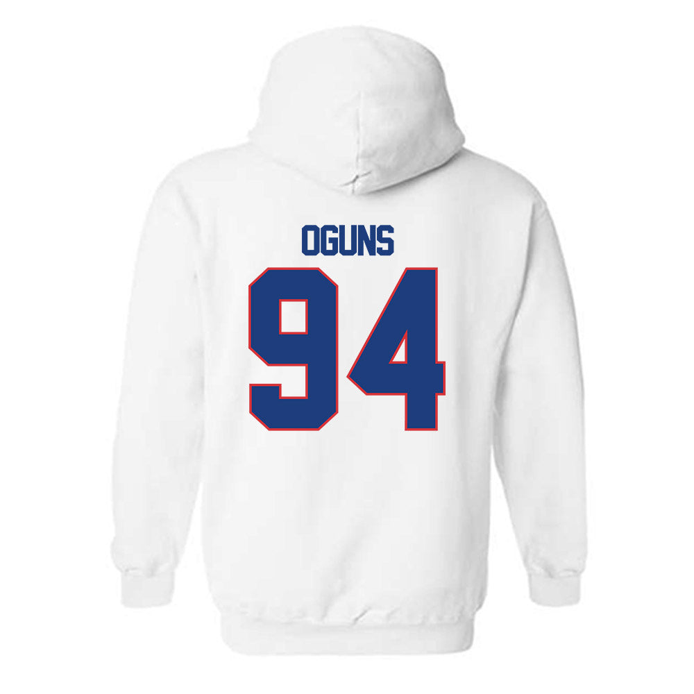 LA Tech - NCAA Football : Emmanuel Oguns - Generic Shersey Hooded Sweatshirt-1