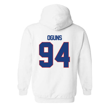 LA Tech - NCAA Football : Emmanuel Oguns - Generic Shersey Hooded Sweatshirt-1