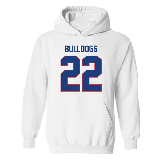 LA Tech - NCAA Football : Omiri Wiggins - Generic Shersey Hooded Sweatshirt