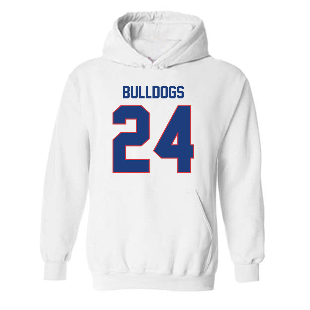 LA Tech - NCAA Football : Fredrick Robertson - Generic Shersey Hooded Sweatshirt