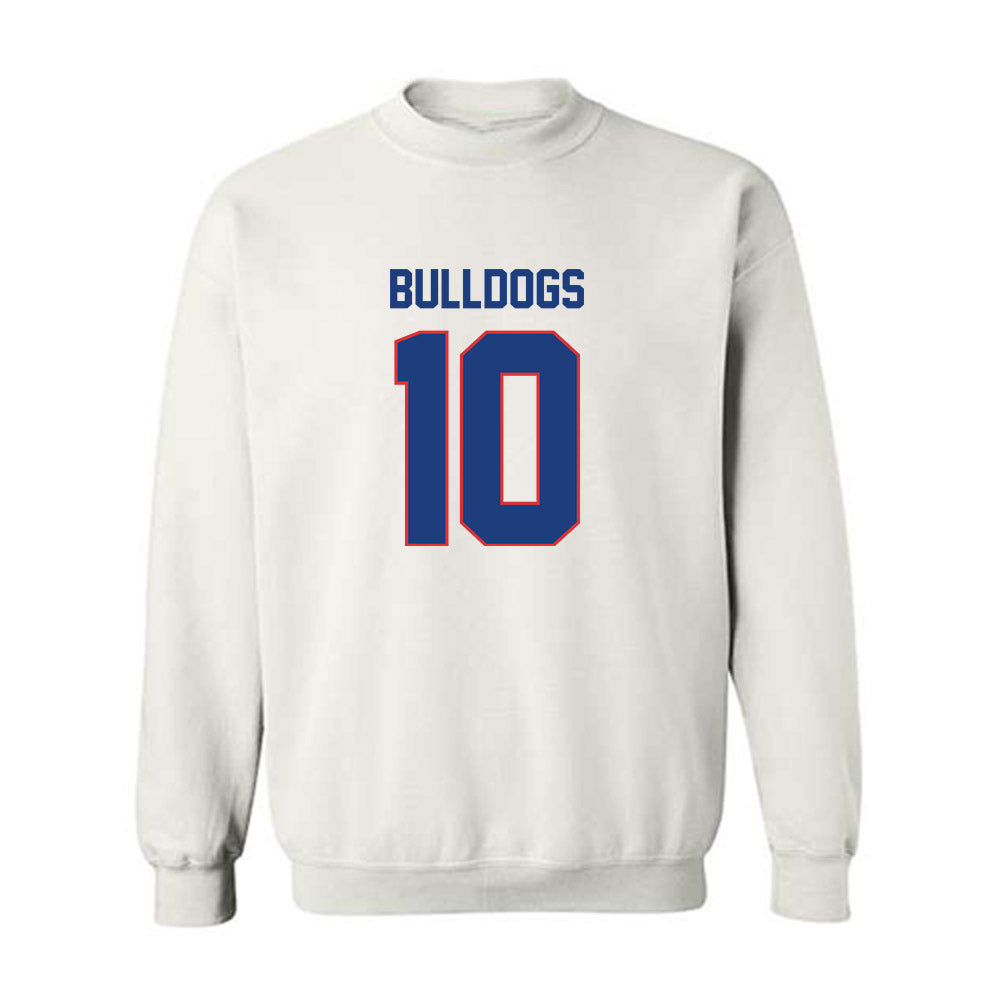 LA Tech - NCAA Football Legends : Colby Cameron - Generic Shersey Crewneck Sweatshirt-0