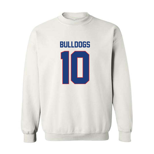 LA Tech - NCAA Football Legends : Colby Cameron - Generic Shersey Crewneck Sweatshirt-0