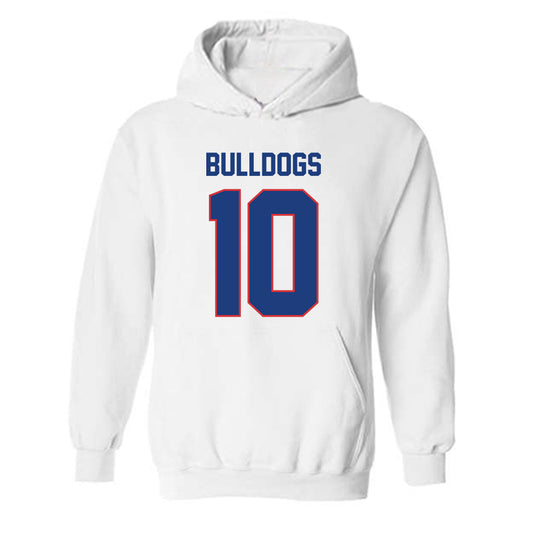 LA Tech - NCAA Football Legends : Colby Cameron - Generic Shersey Hooded Sweatshirt-0