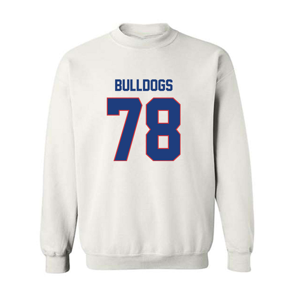 LA Tech - NCAA Football Legends : Jordan Mills - Generic Shersey Crewneck Sweatshirt-0