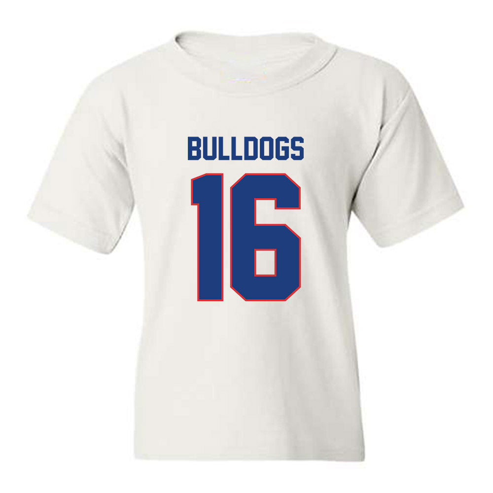 LA Tech - NCAA Football : Marques Singleton Jr - Generic Shersey Youth T-Shirt-0