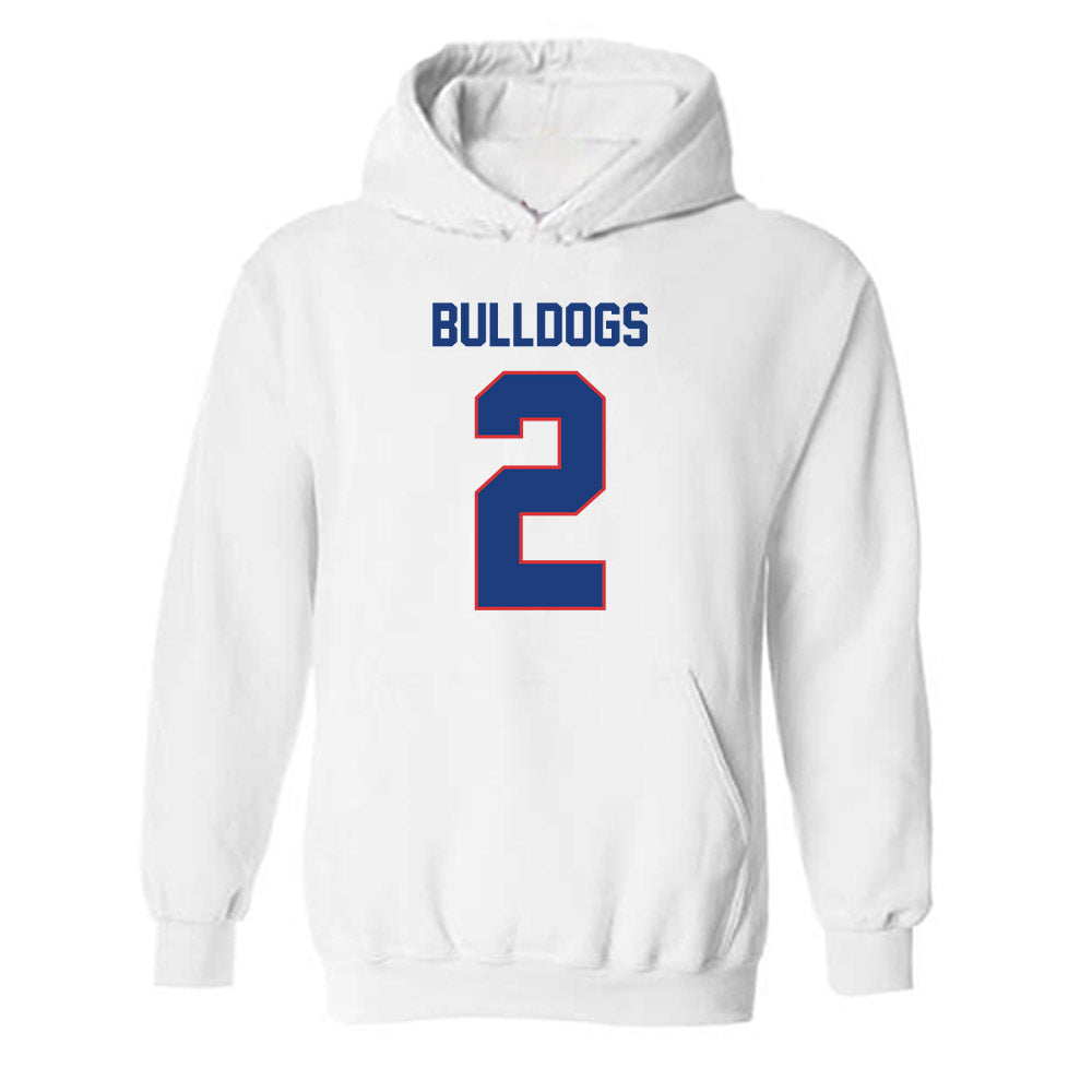 LA Tech - NCAA Football : Josh Cobbs - Generic Shersey Hooded Sweatshirt-0