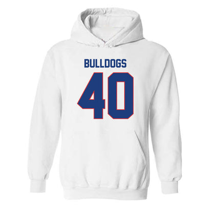 LA Tech - NCAA Football : Kaleb Andrus - Generic Shersey Hooded Sweatshirt-0