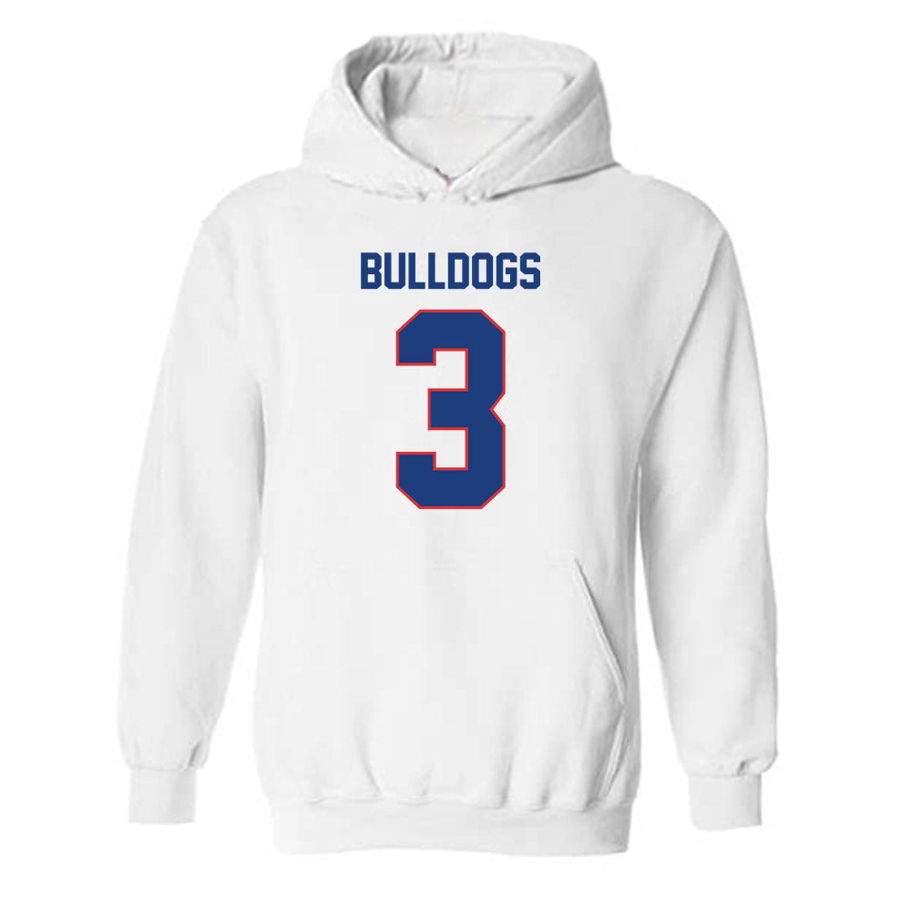 LA Tech - NCAA Football : Dedrick Latulas - Generic Shersey Hooded Sweatshirt-0