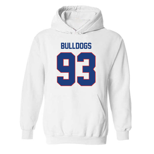 LA Tech - NCAA Football : Jacob Bradford - Generic Shersey Hooded Sweatshirt-0