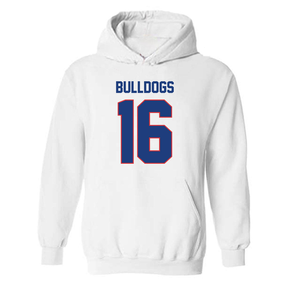 LA Tech - NCAA Football : Marques Singleton Jr - Generic Shersey Hooded Sweatshirt-0