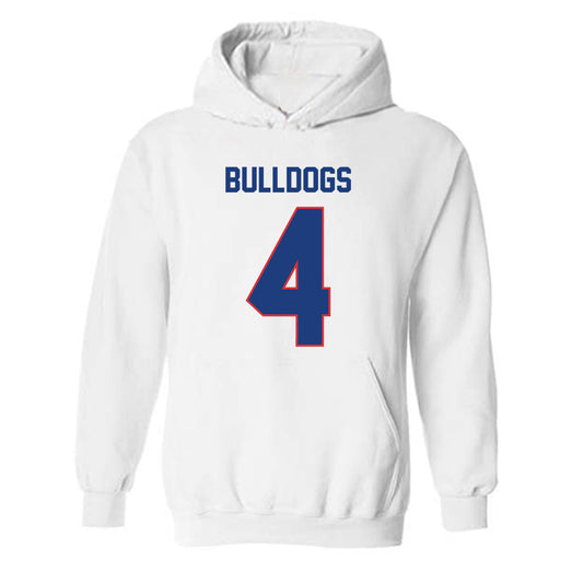 LA Tech - NCAA Football Legends : Quinton Patton - Generic Shersey Hooded Sweatshirt-0