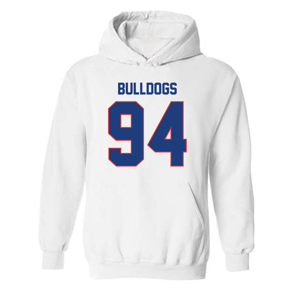 LA Tech - NCAA Football : Emmanuel Oguns - Generic Shersey Hooded Sweatshirt-0