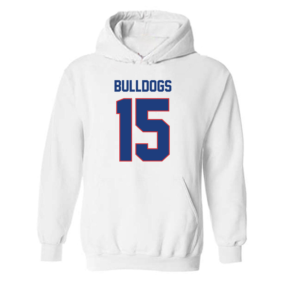 LA Tech - NCAA Football : Jay-T Jackson - Generic Shersey Hooded Sweatshirt-0