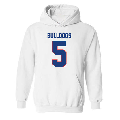 LA Tech - NCAA Football : Benji Johnson - Generic Shersey Hooded Sweatshirt-0