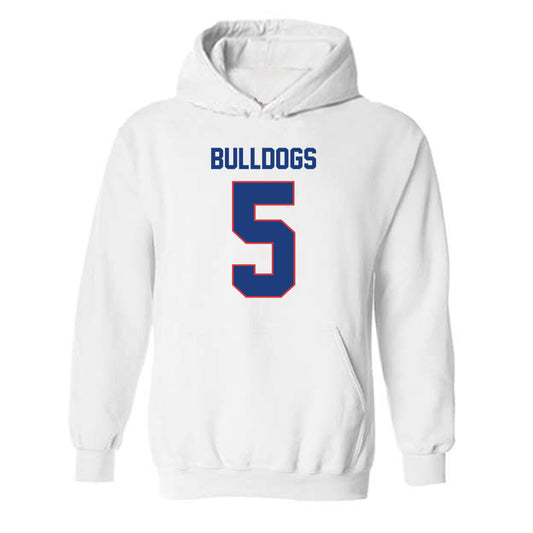 LA Tech - NCAA Football : Benji Johnson - Generic Shersey Hooded Sweatshirt-0