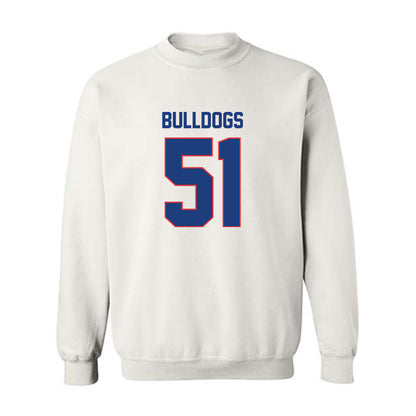 LA Tech - NCAA Football Legends : Josh Cuthbert - Generic Shersey Crewneck Sweatshirt-0