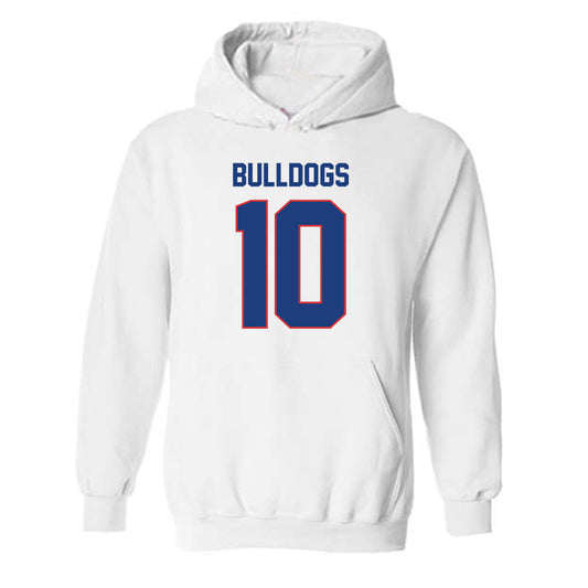 LA Tech - NCAA Football : Jack Turner - Generic Shersey Hooded Sweatshirt