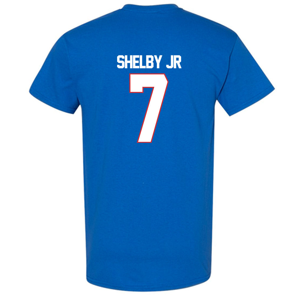 LA Tech - NCAA Football : Jhamal Shelby Jr - Generic Shersey T-Shirt-1