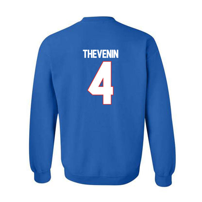 LA Tech - NCAA Football : Clay Thevenin - Generic Shersey Crewneck Sweatshirt-1