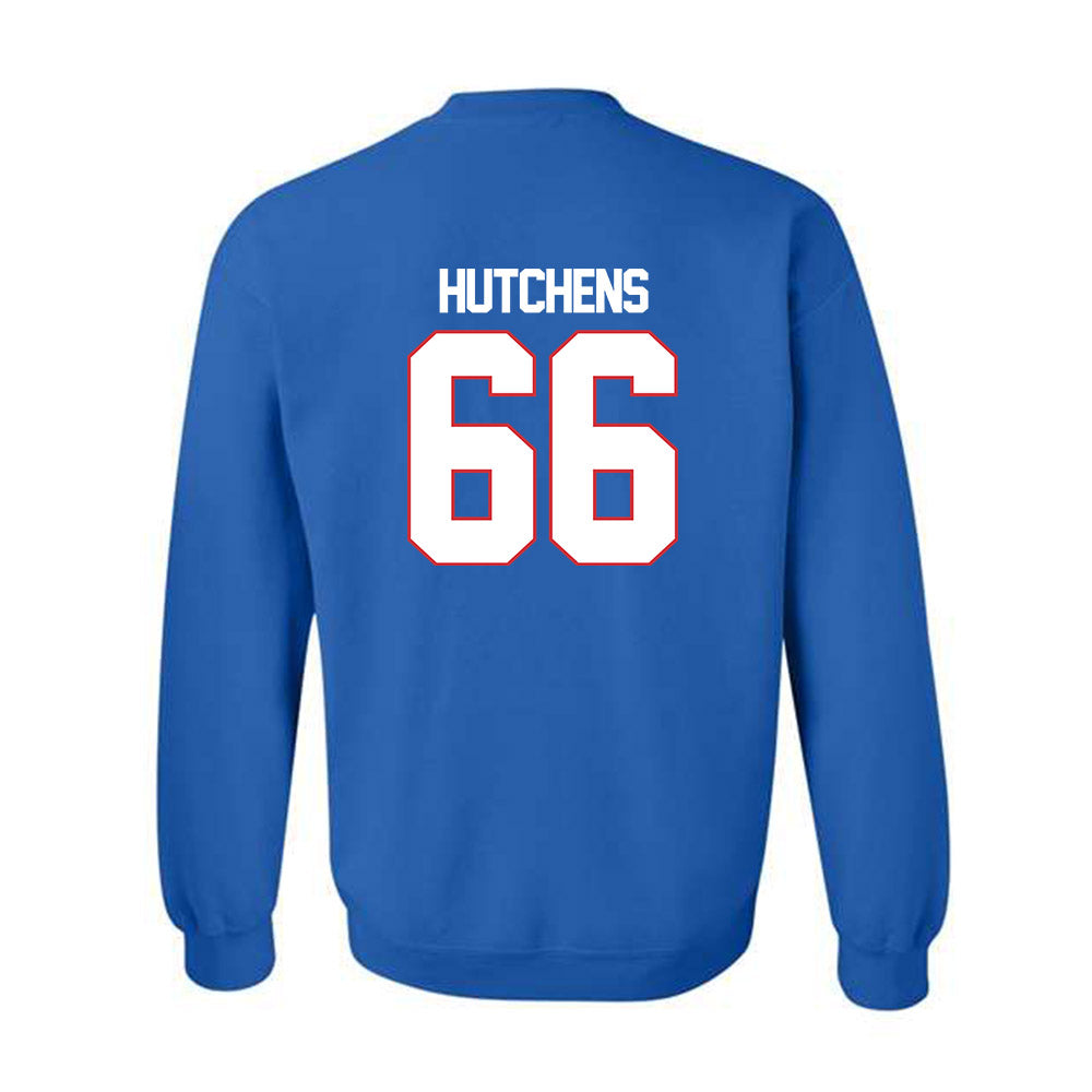 LA Tech - NCAA Football : Will Hutchens - Generic Shersey Crewneck Sweatshirt-1