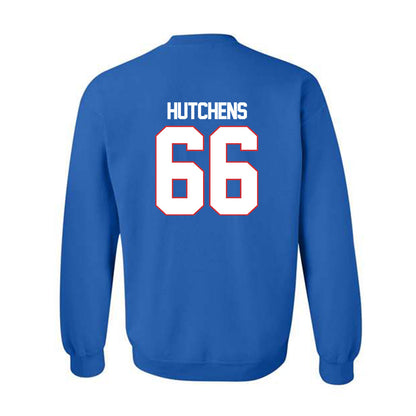 LA Tech - NCAA Football : Will Hutchens - Generic Shersey Crewneck Sweatshirt-1