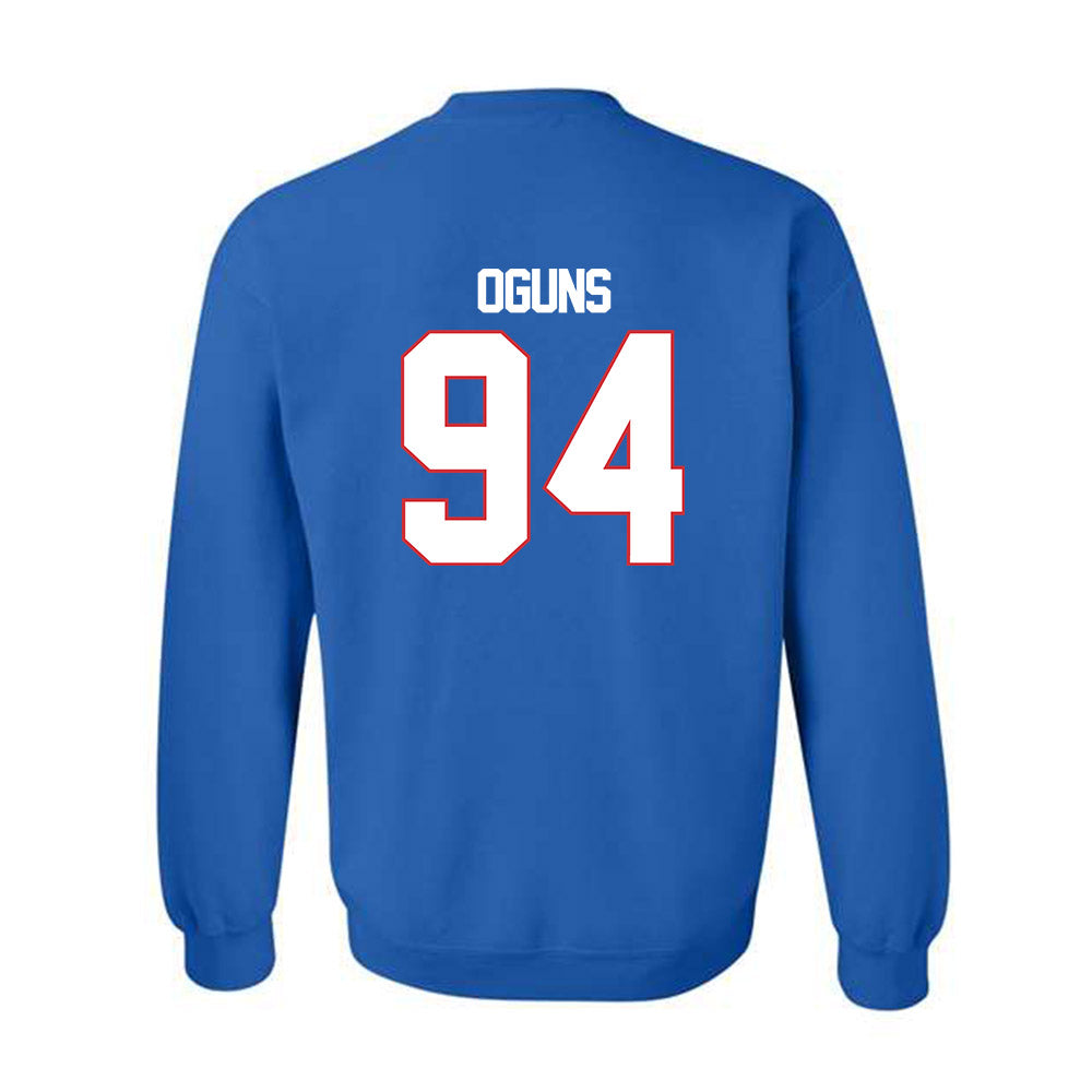 LA Tech - NCAA Football : Emmanuel Oguns - Generic Shersey Crewneck Sweatshirt-1