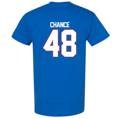 LA Tech - NCAA Football : John Hoyet Chance - Generic Shersey T-Shirt-1