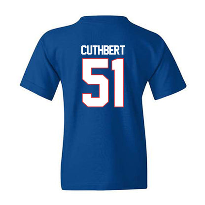 LA Tech - NCAA Football Legends : Josh Cuthbert - Generic Shersey Youth T-Shirt-1