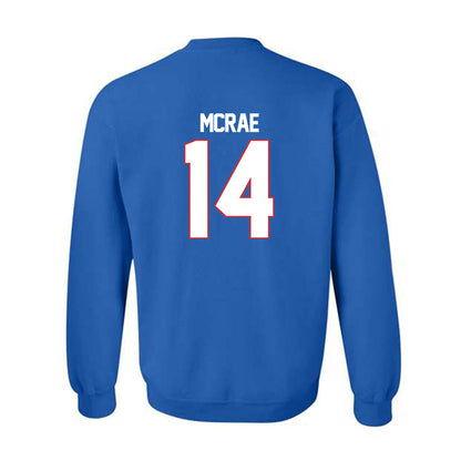 LA Tech - NCAA Football : Jordan Mcrae - Generic Shersey Crewneck Sweatshirt-1
