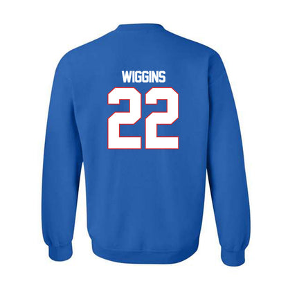 LA Tech - NCAA Football : Omiri Wiggins - Generic Shersey Crewneck Sweatshirt