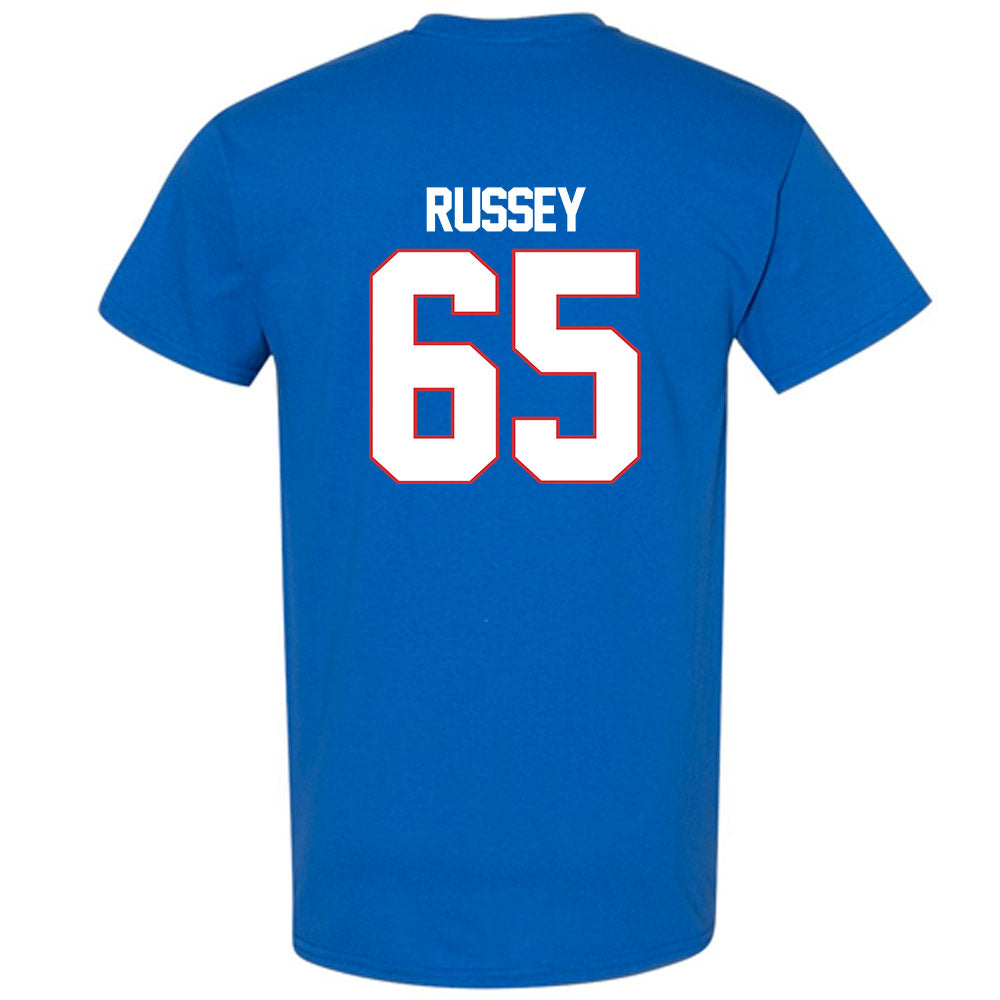 LA Tech - NCAA Football Legends : Kody Russey - Generic Shersey T-Shirt-1
