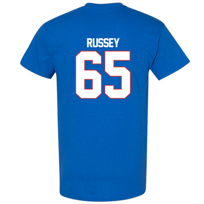LA Tech - NCAA Football Legends : Kody Russey - Generic Shersey T-Shirt-1