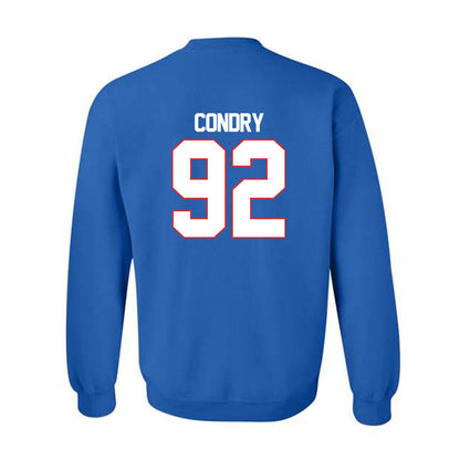 LA Tech - NCAA Football : Sterling Condry - Generic Shersey Crewneck Sweatshirt-1